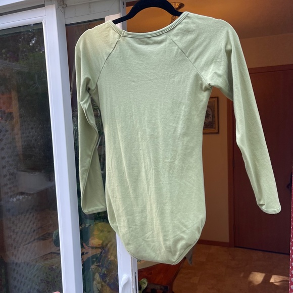 Arq Paloma Bodysuit in Pistachio - Picture 6 of 12